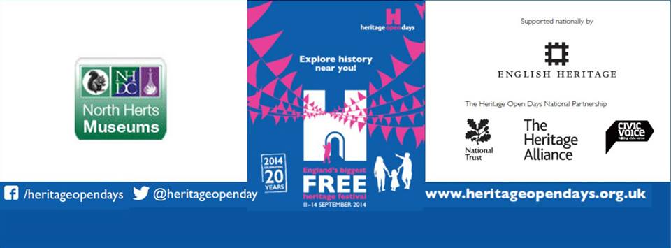 North Herts Museum update: September Heritage Open Days